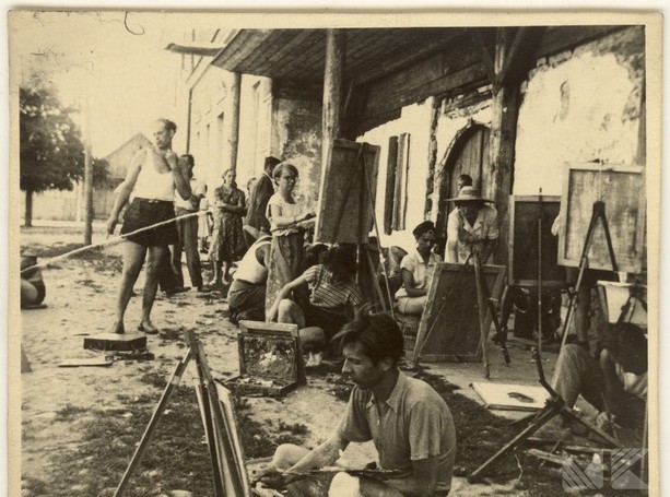 Studenci ASP w Krakowie na plenerze w Zakliczynie - zdjęcia z duszą 8 ASP2