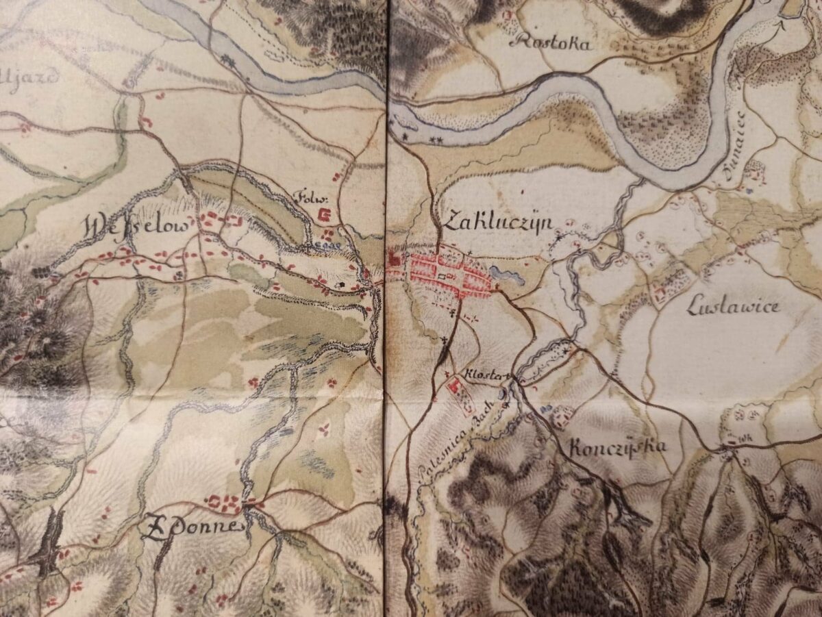 Mapa Miega - sporządzona w latach 1779-1783 przez Austriaków
