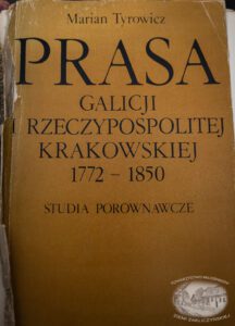 Prasa Galicji Rzeczypospolitej Krakowskiej
