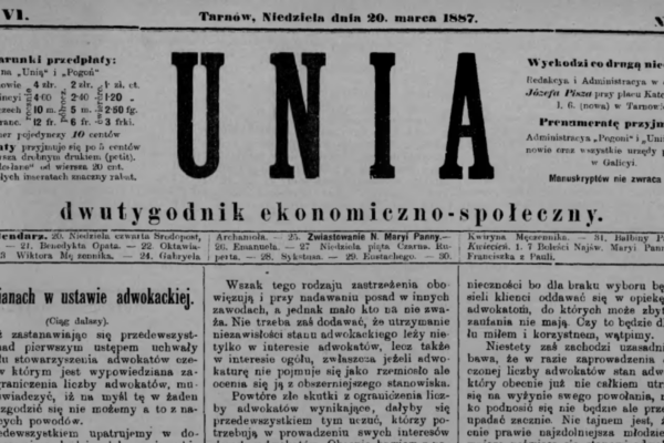 1887 03 20 Unia Okladka