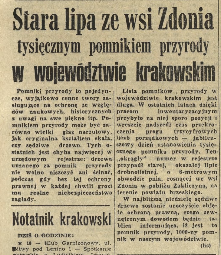 Echo Krakowa 14 Maj 1974