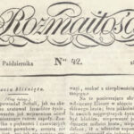 Justyna Lanckoronska Pogrzeb 1829 Rok Gazeta Rozmaitosci