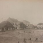 Rynek w Zakliczynie 1912