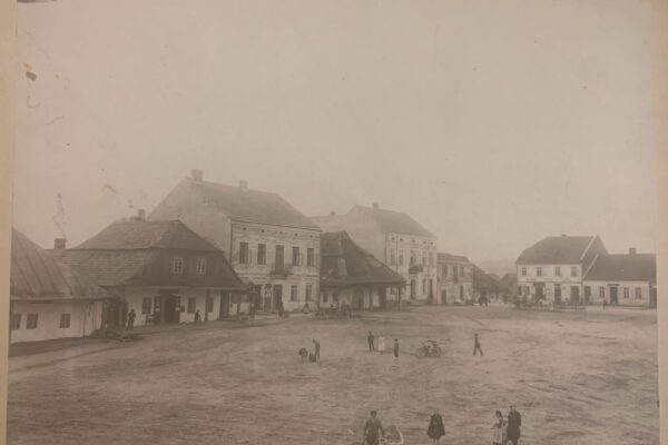 Rynek w Zakliczynie na starej fotografii 11 Rynek w Zakliczynie 1912