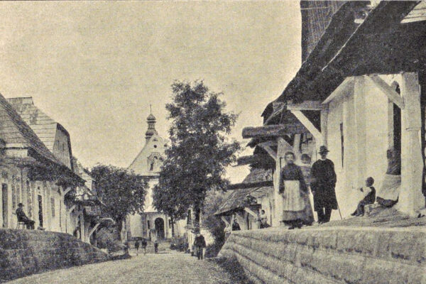 Kościół parafialny w Zakliczynie n/D na przełomie wieków 10 11 mickiewicza 2 Poprawione SR