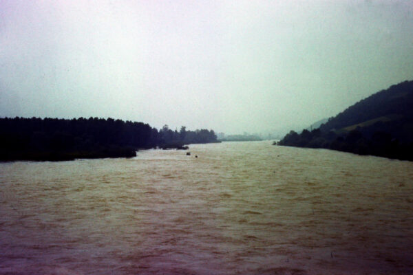 Wielka powódź na Dunajcu w lipcu 1997 roku (później nazwana powodzią tysiąclecia) 14 dunajec