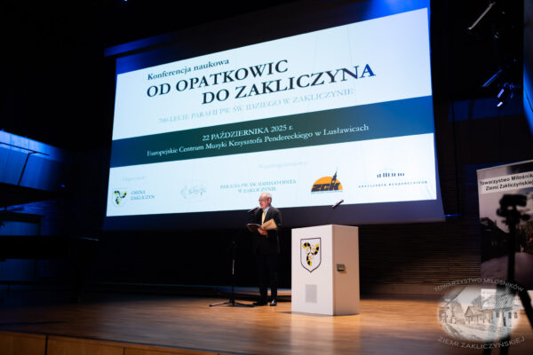 „Od Opatkowic do Zakliczyna” - 700 lat parafii św. Idziego Opata 31 20251022 Konferencja 022