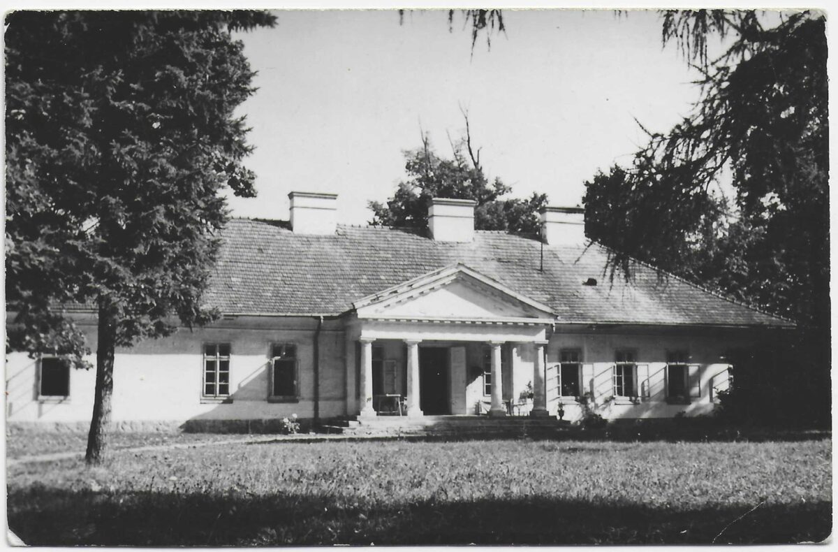 37a Dwor w Luslawicach lata 60 te XX wieku