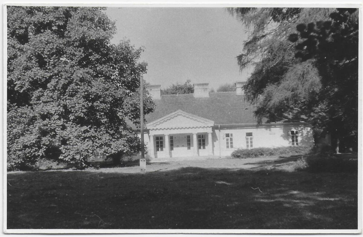 37b Dwor w Luslawicach lata 60 te XX wieku