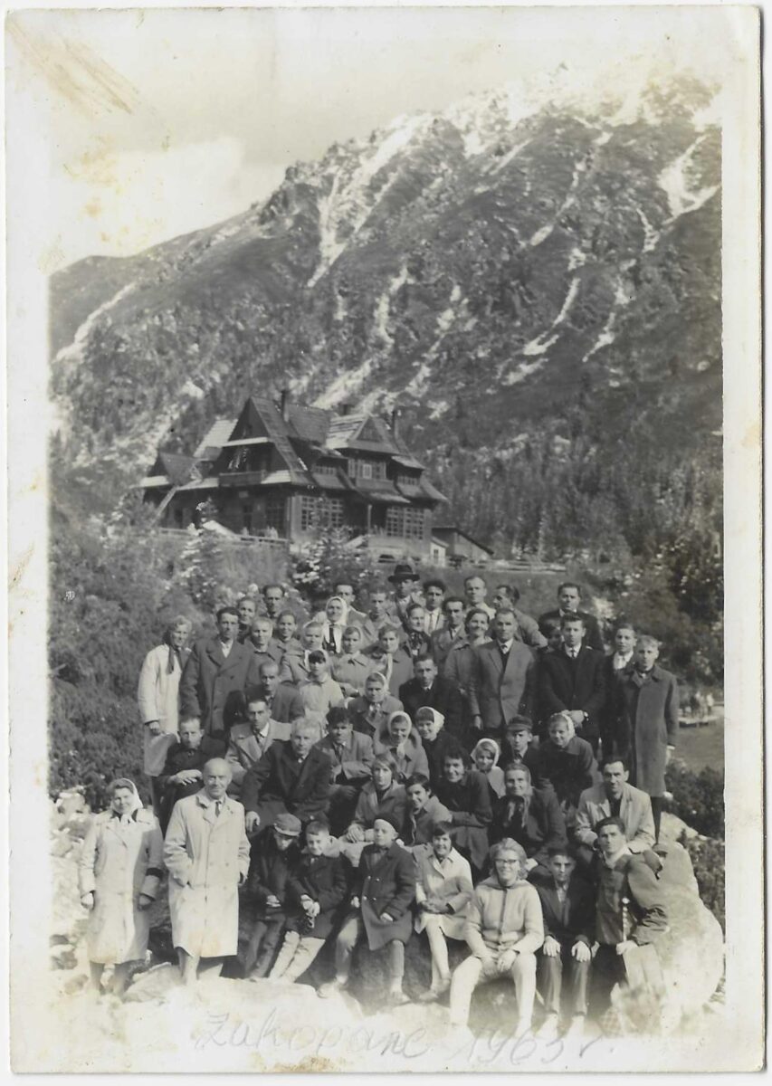43 Wycieczka z Zakliczyna do Zakopanego 1963 rok