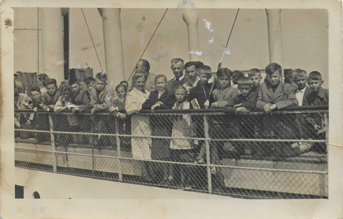 44 Wycieczka z Zakliczyna nad polskie morze. Lata 50 te XX wiku