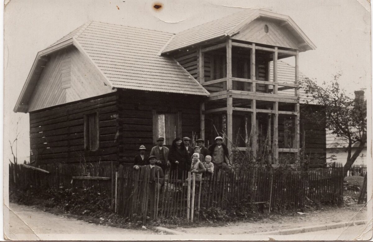 7 Dom w Zakliczynie u zbiegu ulic Wyspianskiego i Jagiellonskiej Lata 30 te XX wieku