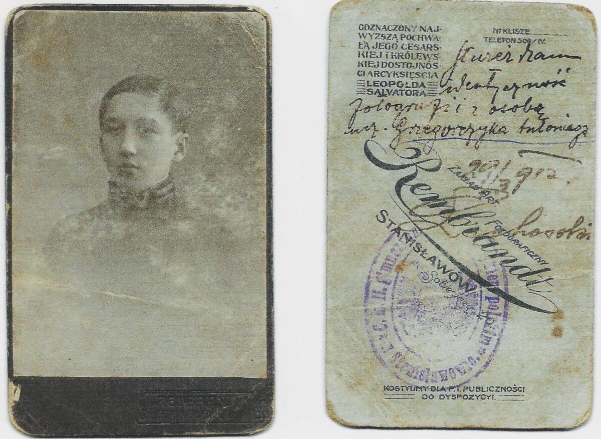 9 Antoni Grzegorczyk 1896 1915