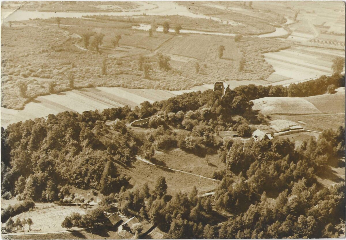 m23 Melsztyn widok z lotu ptaka