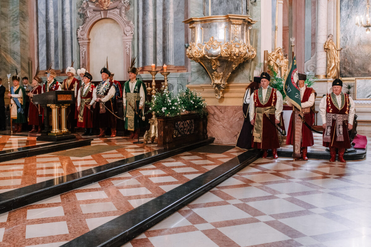 Delegacja zakliczyńska na Intronizacji Lubelskiego Króla Kurkowego AD 2026 21 IntronizacjaLublin 016