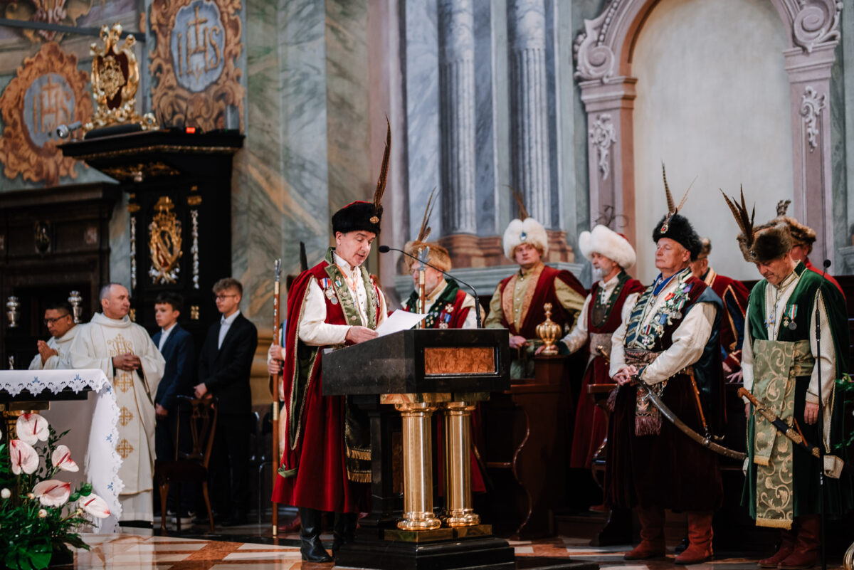 Delegacja zakliczyńska na Intronizacji Lubelskiego Króla Kurkowego AD 2026 39 IntronizacjaLublin 034