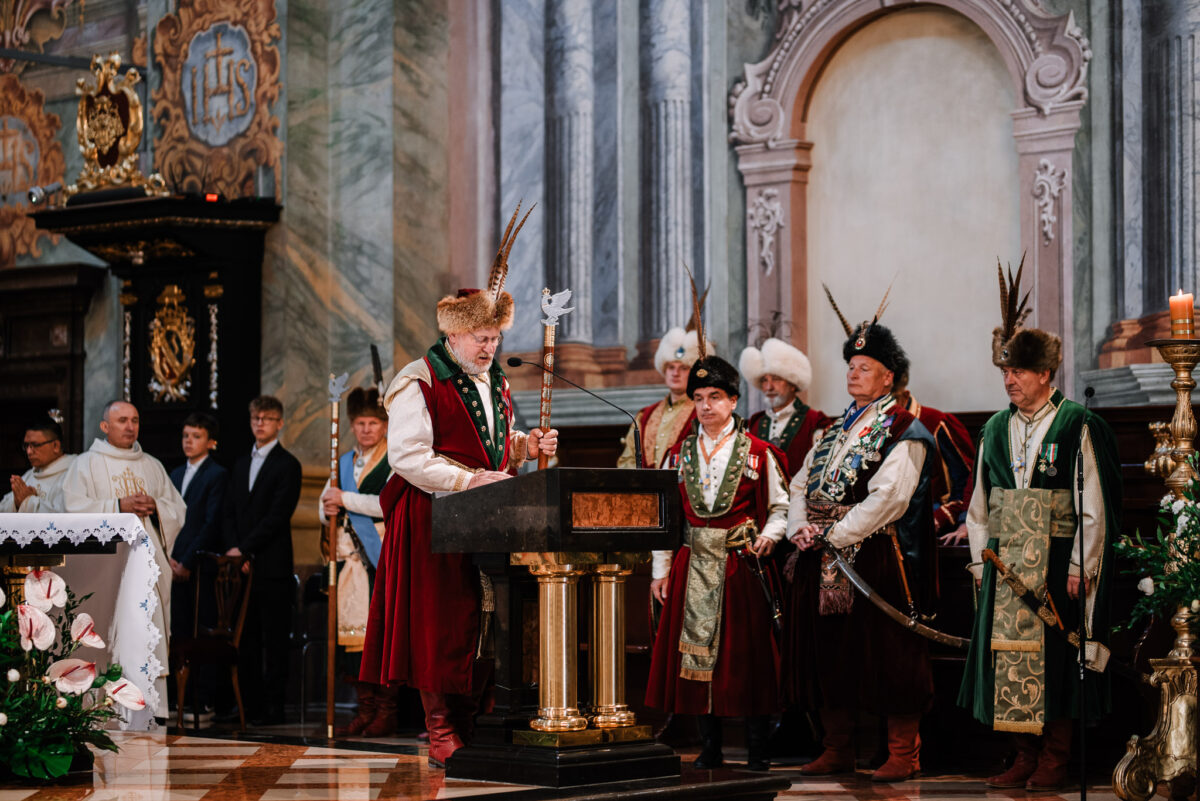 Delegacja zakliczyńska na Intronizacji Lubelskiego Króla Kurkowego AD 2026 41 IntronizacjaLublin 036