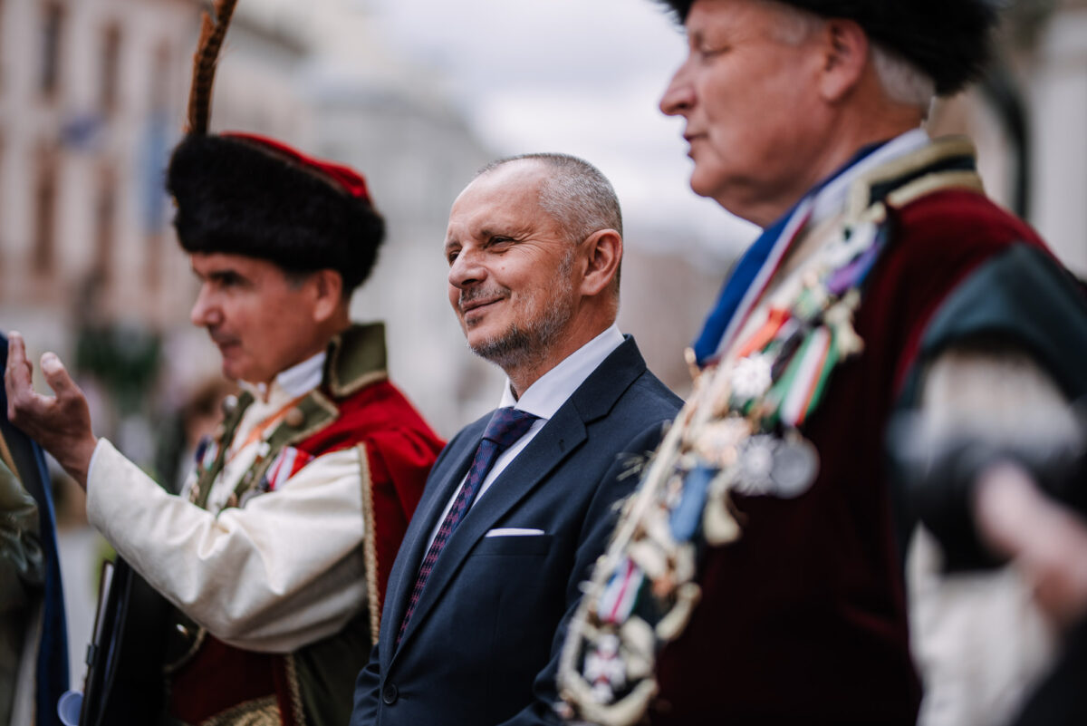 Delegacja zakliczyńska na Intronizacji Lubelskiego Króla Kurkowego AD 2026 99 IntronizacjaLublin 094
