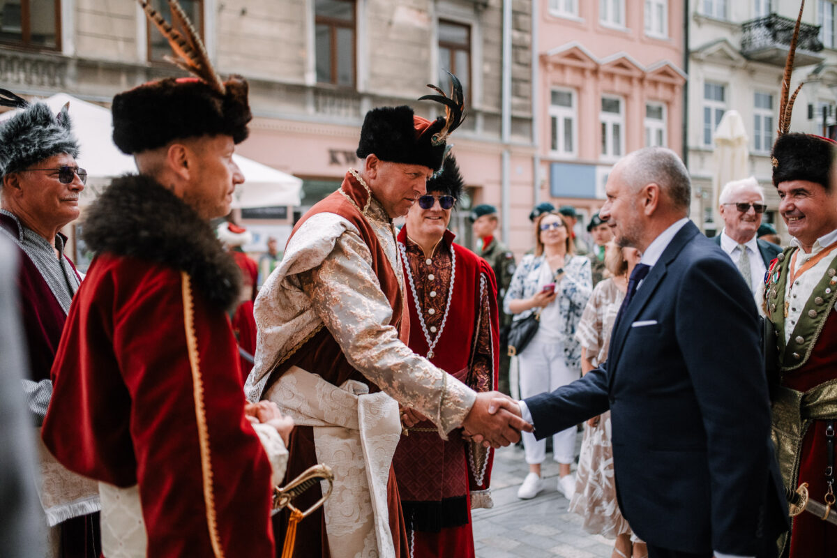 Delegacja zakliczyńska na Intronizacji Lubelskiego Króla Kurkowego AD 2026 104 IntronizacjaLublin 099
