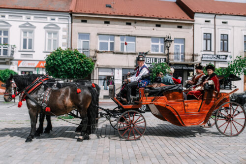 Zielonoświątkowy przejazd bryczkami pełen tradycji i muzyki! 25 ZieloneSwiatki 024