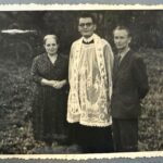 Prymicje, Bieśnik, z datą - 1 października 1961 roku. 4 prymicje Ryszarda Marcinka